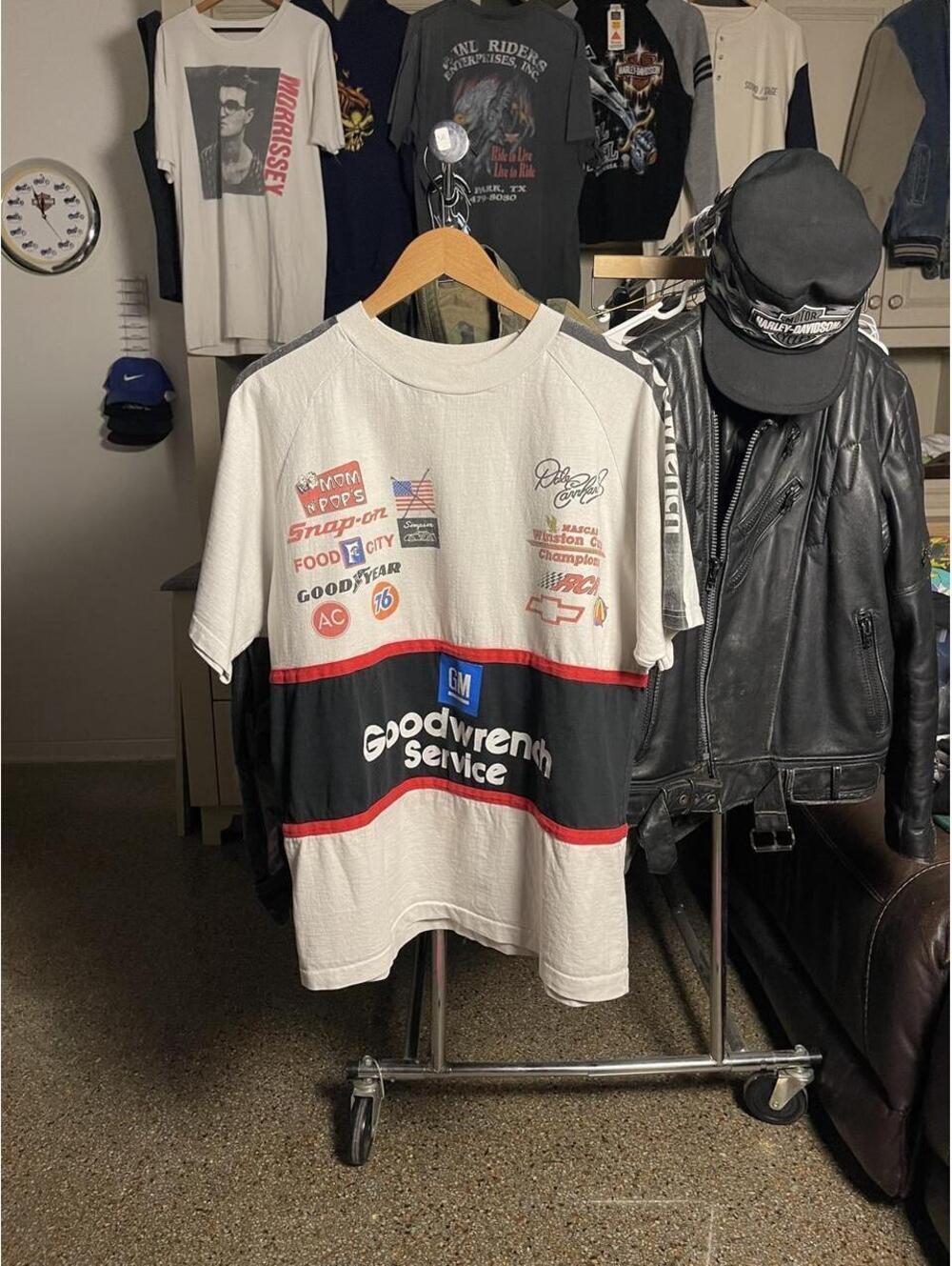 Vintage 90s NASCAR Dale Earnhardt Jr. Shirt